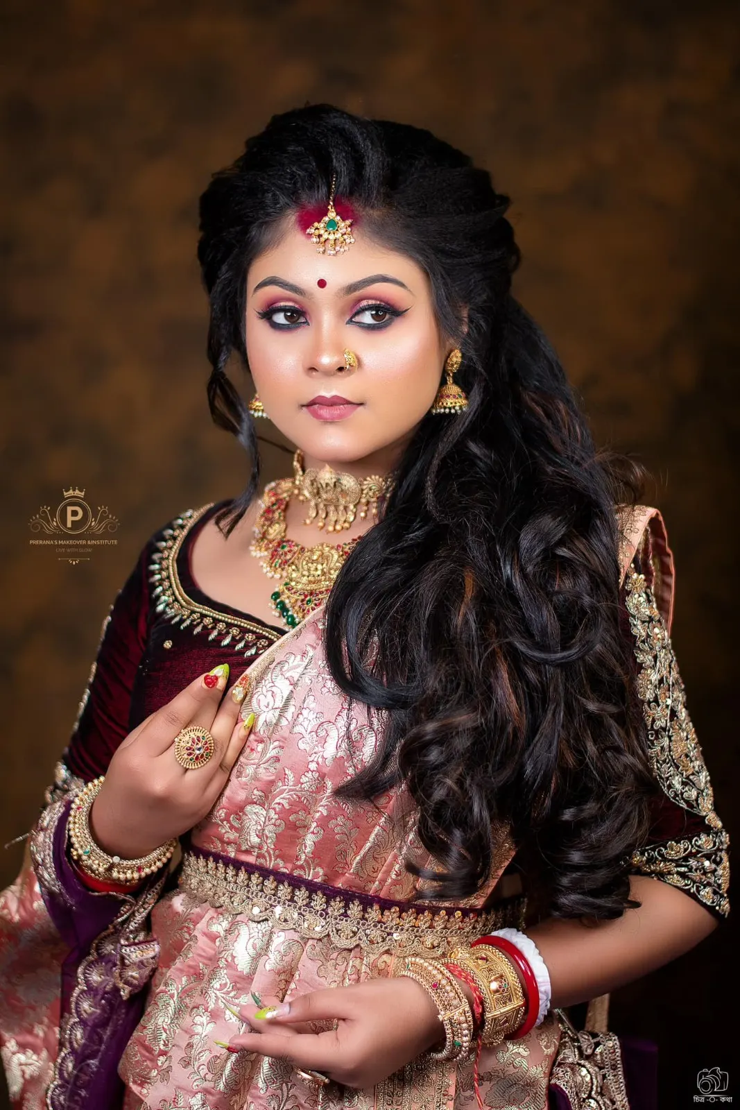 Elegant Velvet Bridal Portrait Wxohg7
