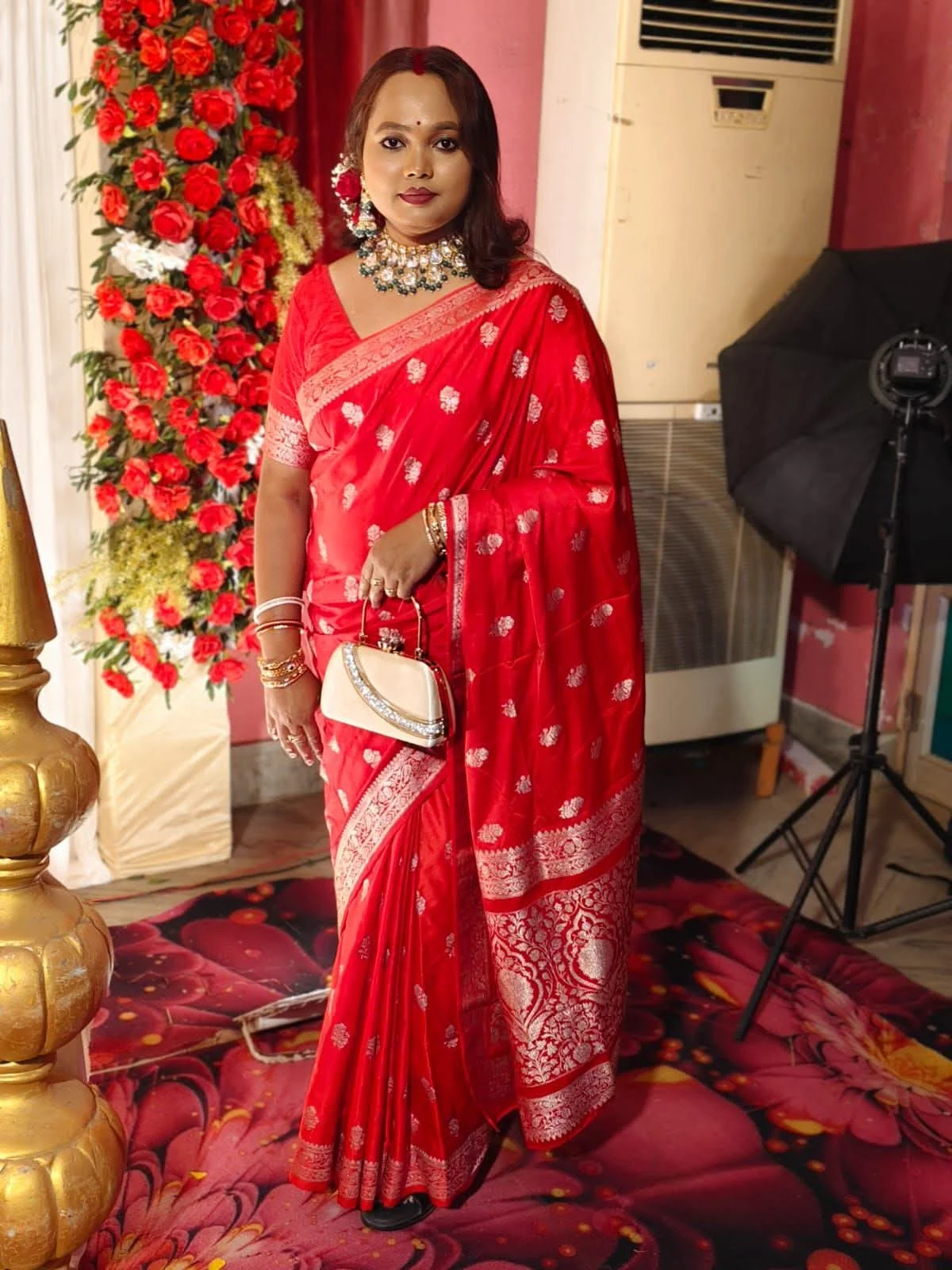 Bengali Reception Makeup N1utnk