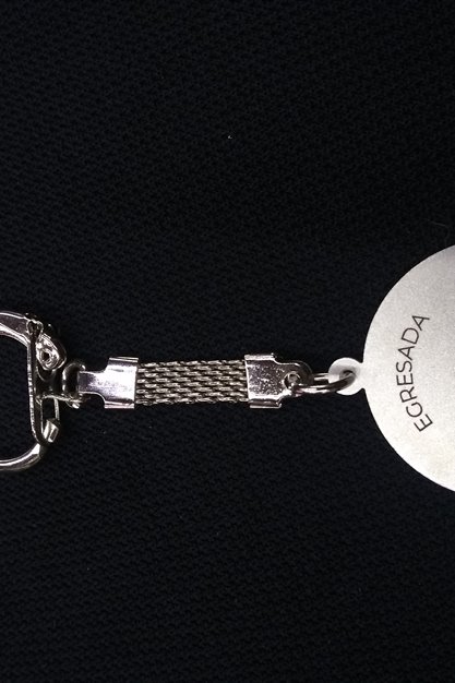 Imagen de producto Llavero medalla de alpaca 33 mm grabado. Art. MALL 33.