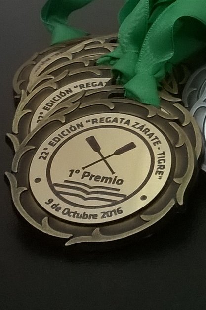 Imagen de producto Medalla zamac 70mm.  Art. MZ 410