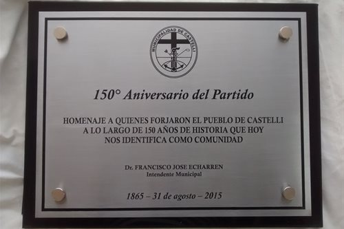 Imagen de producto Placa Acero 30 x 40 con Base. Art. PA 3040