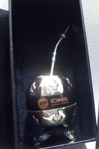 Imagen de producto Mate Calabaza y Alpaca en Estuche. Art. MCE 88