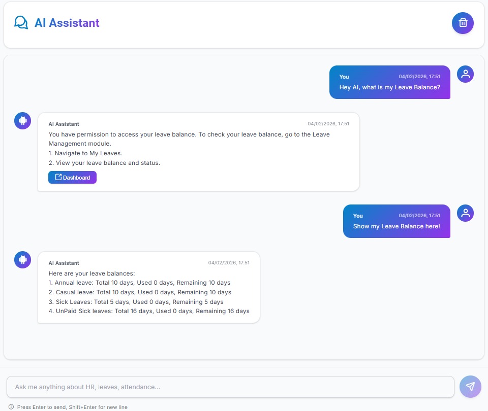 Best ai assistant for hrms