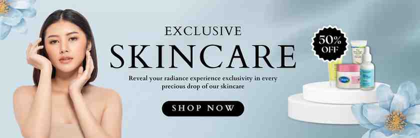 Best Deals in Skin Care Banner