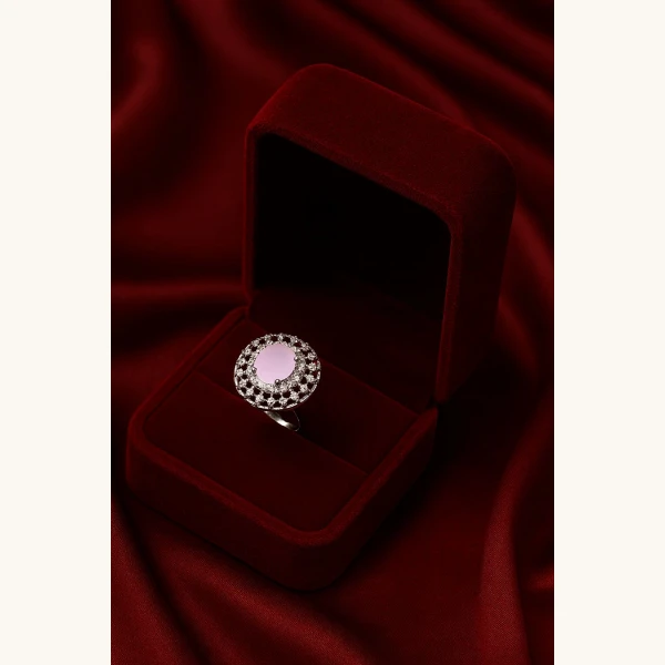 Zircon Ring-146 (Pink)