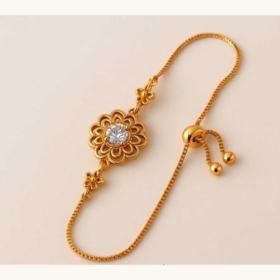 Adjustable Bracelet-216 (White)