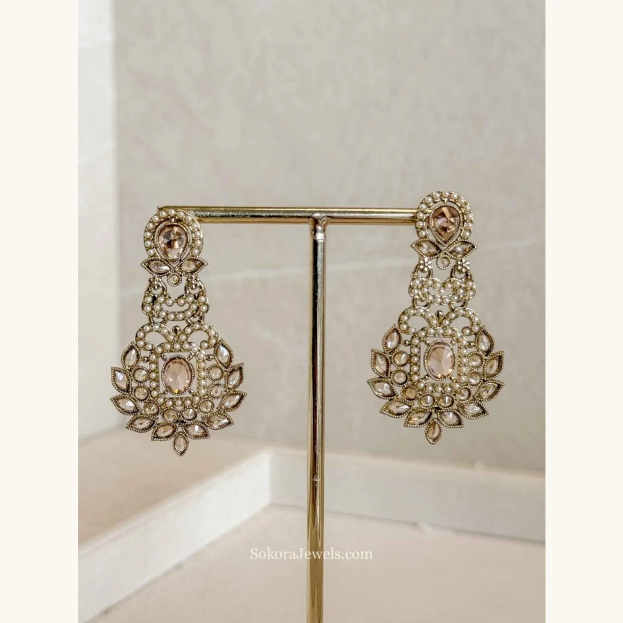 Crystal Drop Earrings