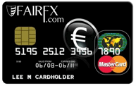 FairFX card