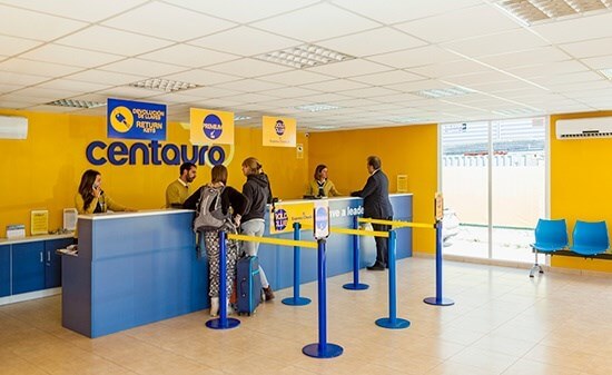 Centauro car hire in Ibiza Airport - CURRENTLY CLOSE CORONA 30 APRIL