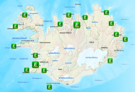 Europcar Car Hire Stations - Iceland