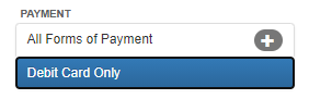Clarify Car Hire Debit Card Filter Debit Card Filter