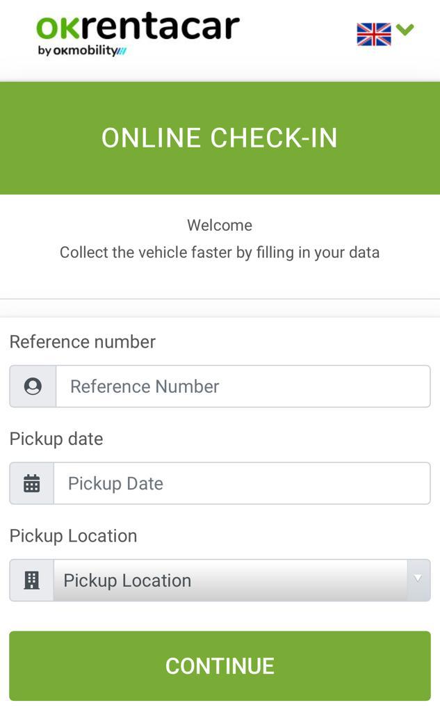 Online Checkin car-hire-online-check-in
