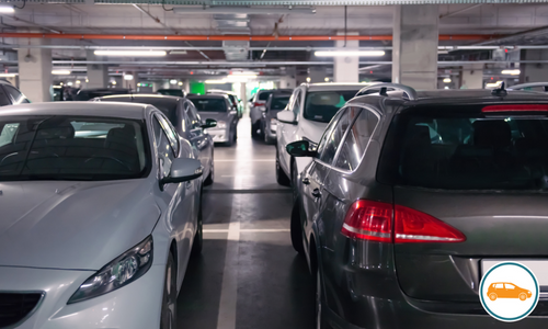 Car rental car park Car rental car park