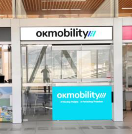 OK Mobility car hire in Split Airport 