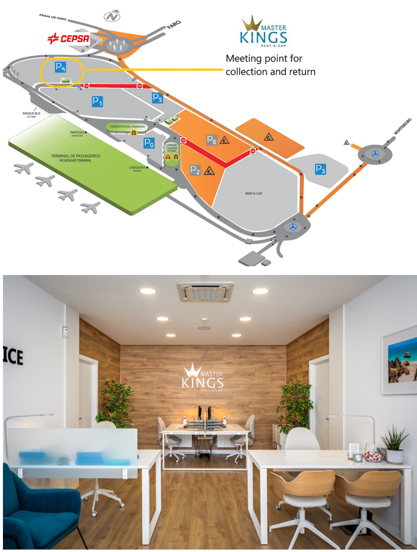 MasterKings car hire in Faro Airport                 