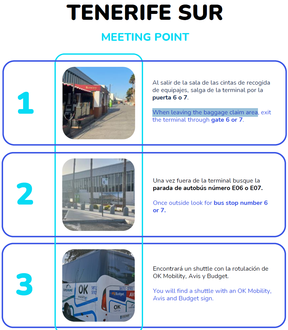 OK Mobility car hire in Tenerife South Airport