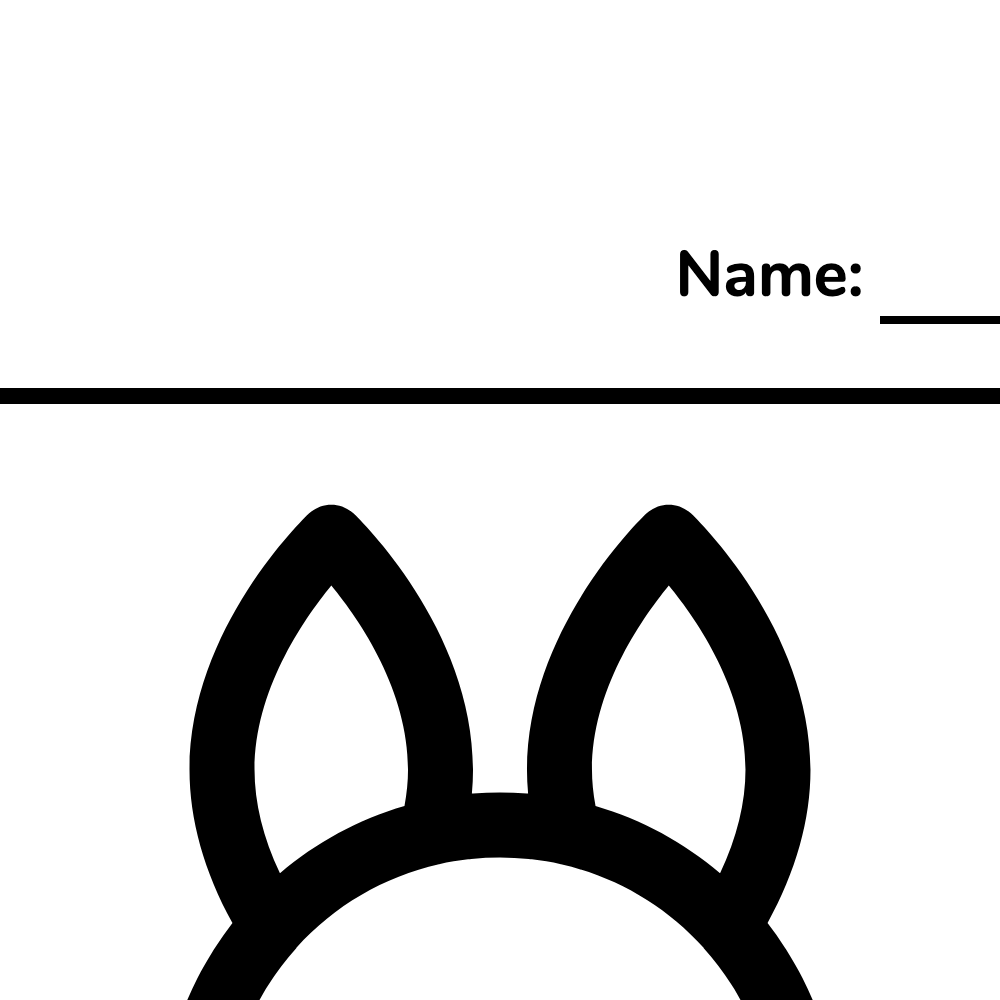 Animals: fox 狐 - Chinese Writing Worksheet | WriteMandarin