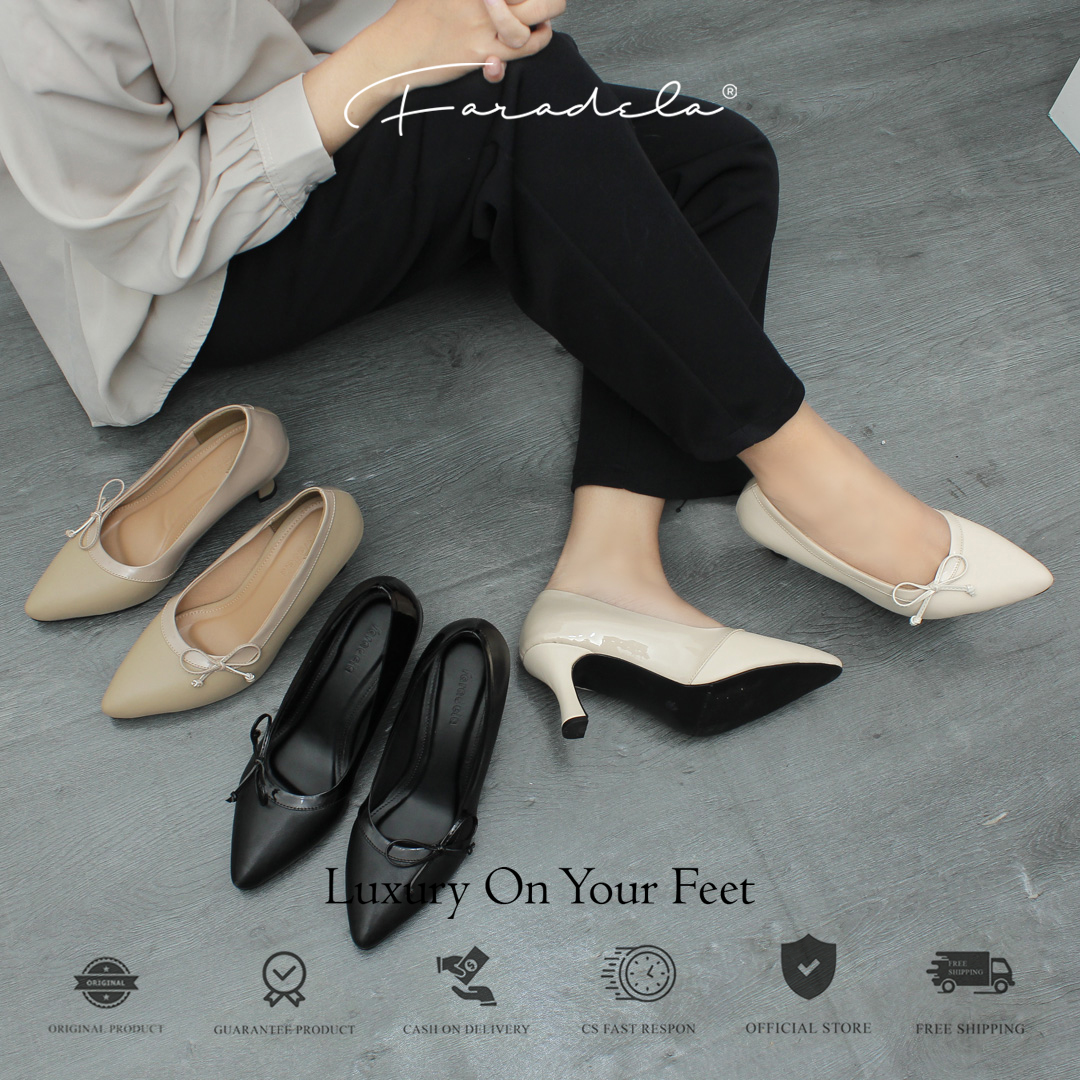 Gea Sepatu Wanita Heels 7F01-01