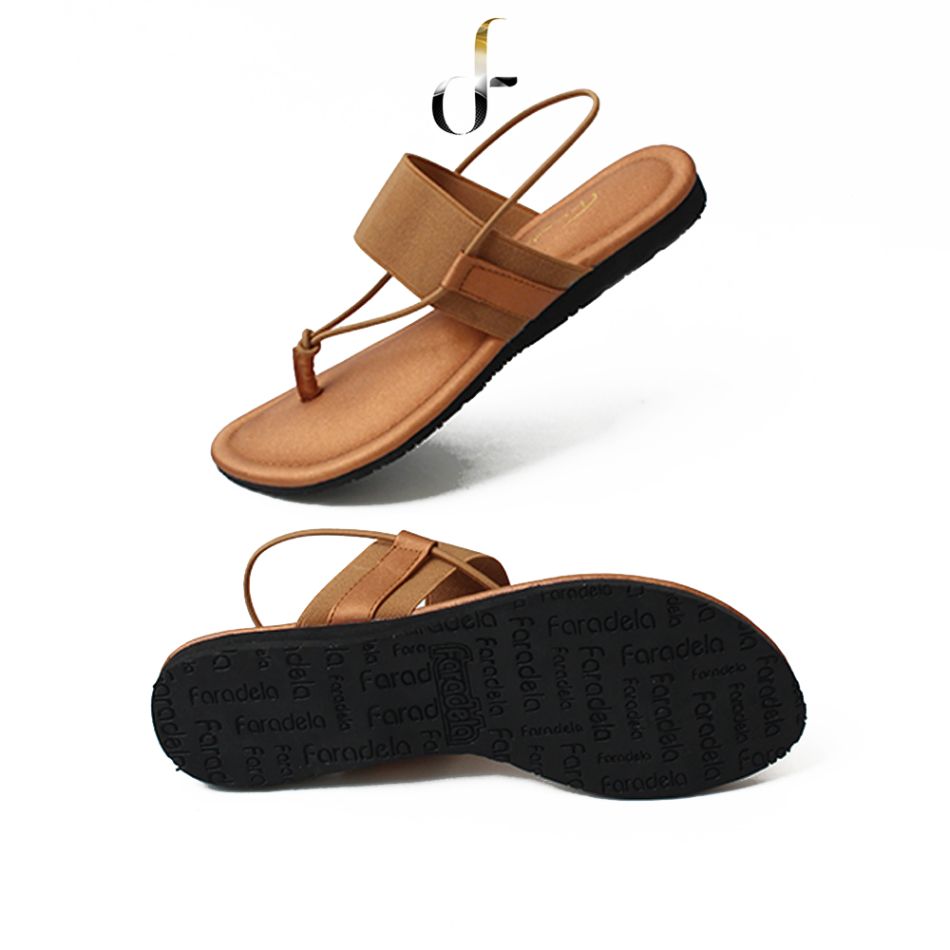 Faradela Sandal Tali Wanita Jepit Rubber Strap Alena F07-26.1