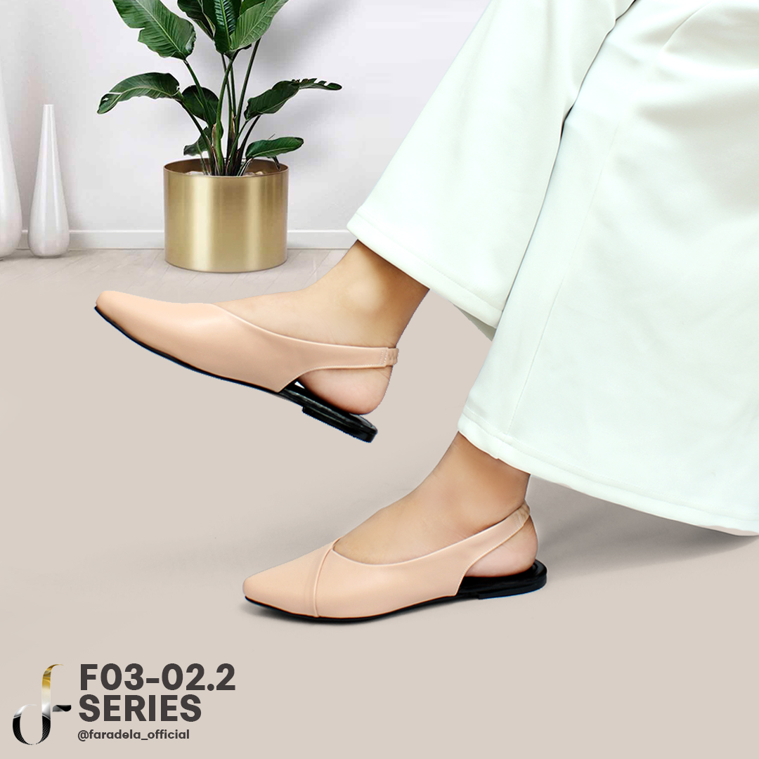 Faradela Zivana flatshoes Wanita Tali Polos F03-02.2