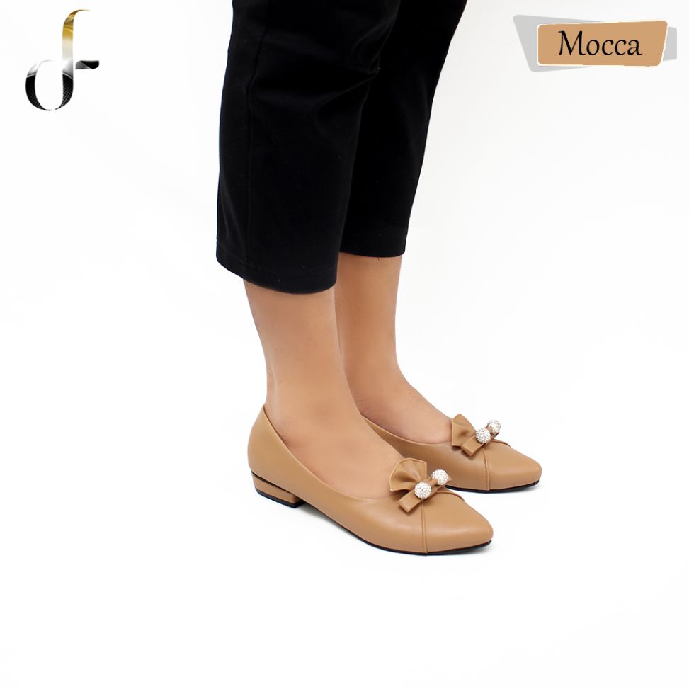 Faradela Flatshoes Wanita Model Mutiara F03-01.2