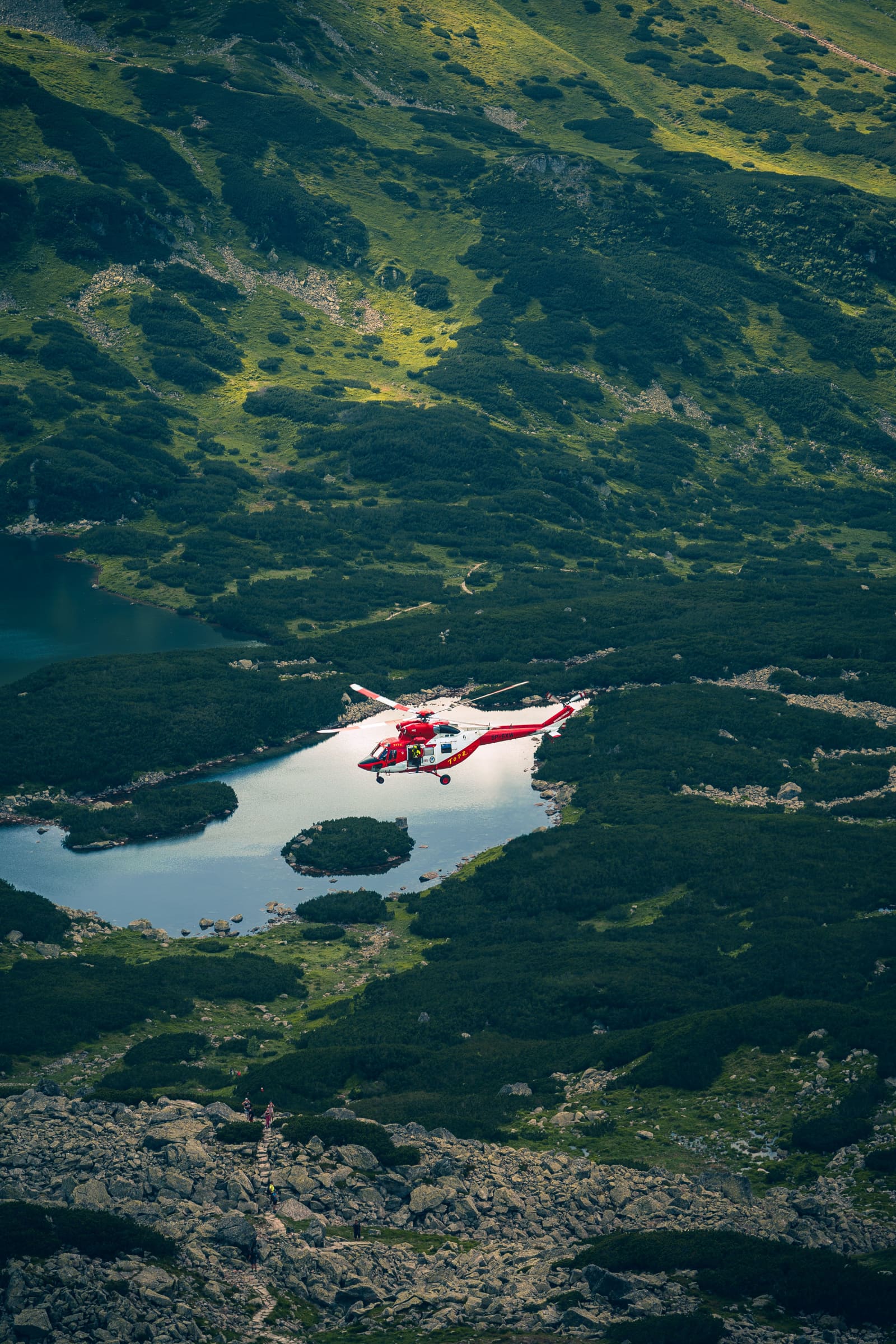 TOPR Helicopter