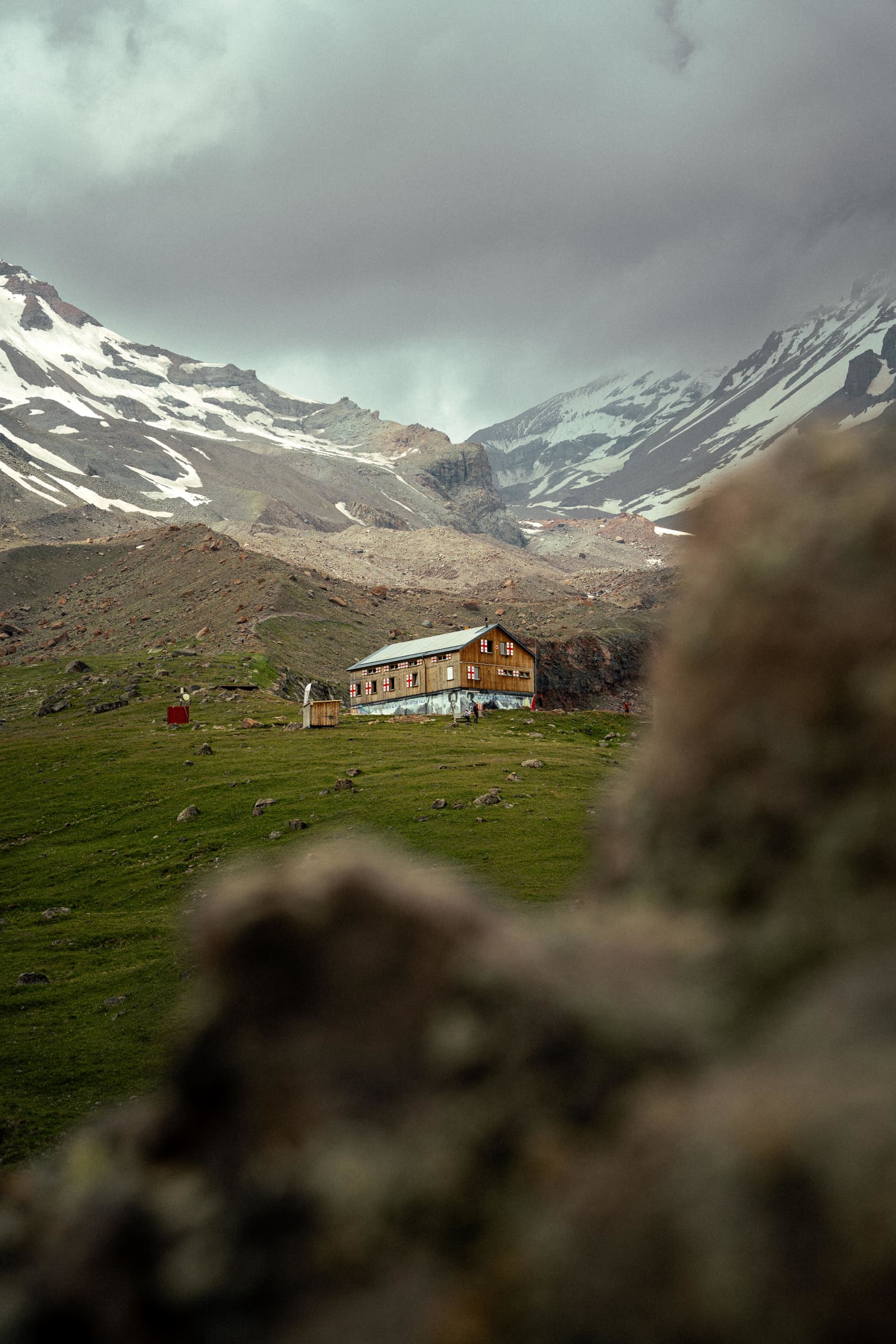 The Ascent to the Mountain Base Camp