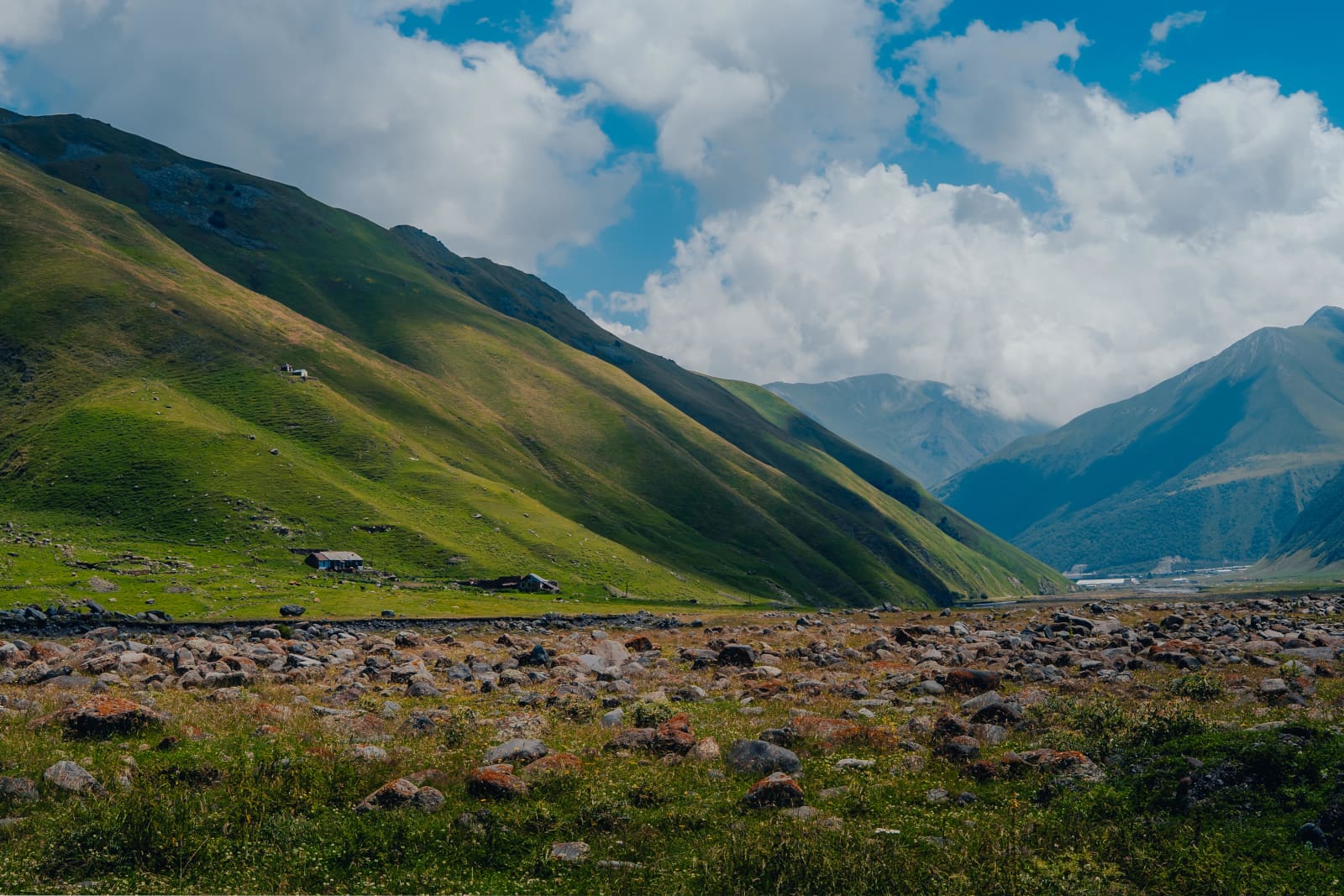 Dramatic Light on the Valley Slopes