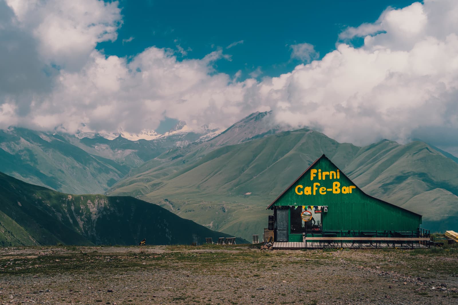 Firni Cafe Bar in the Green Mountains