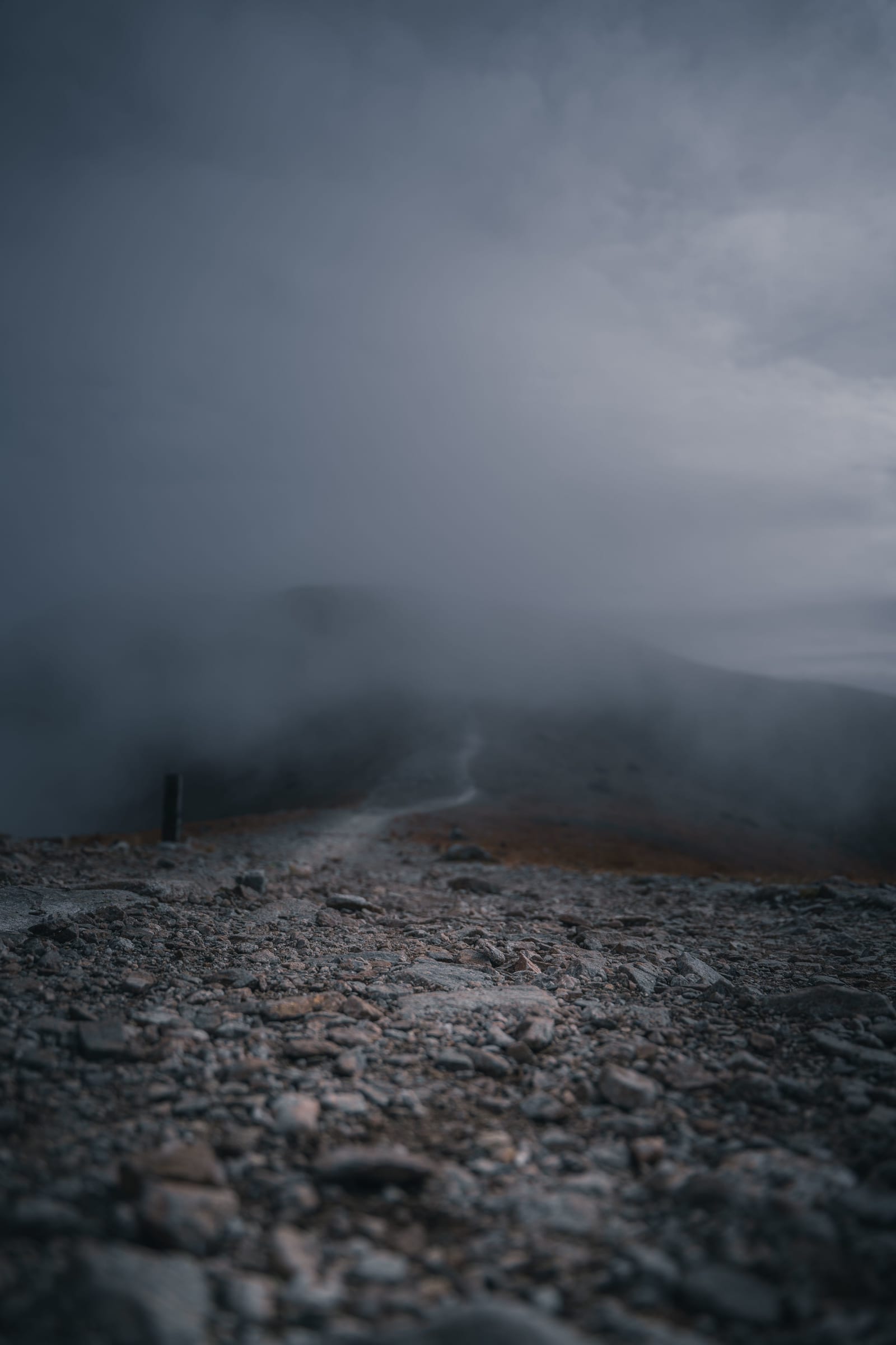 Czerwone Wierchy in the fog