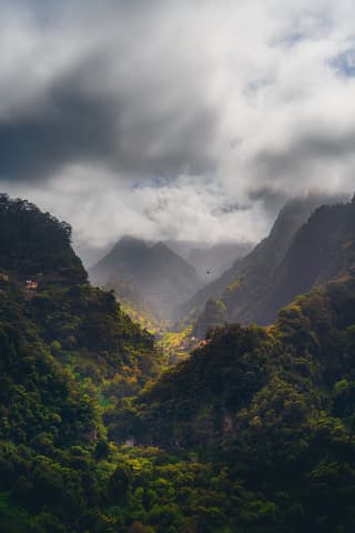 View from road near Santana