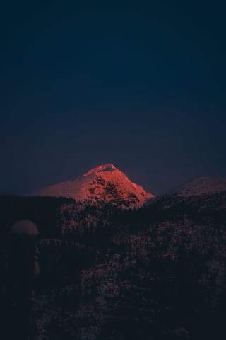 Kriváň at Sunset
