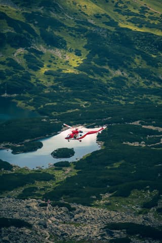 TOPR Helicopter