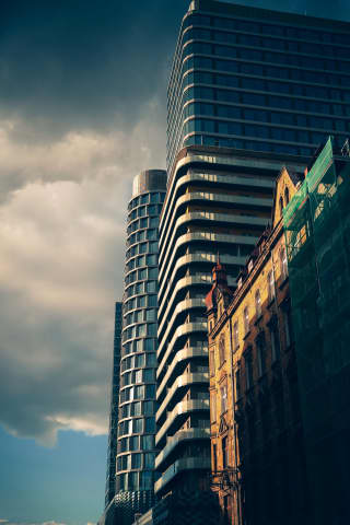 City contrast