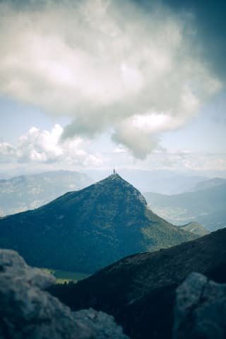 View from ascent to Delle Taccole Via Ferrata