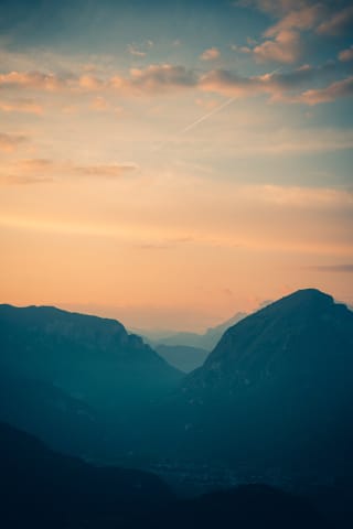 Sunset at Lake Garda
