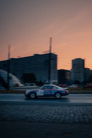 Porsche Rally Car