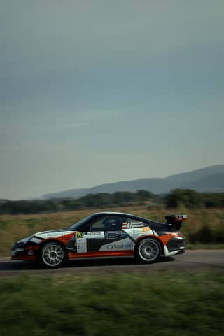 Porsche Rally Car