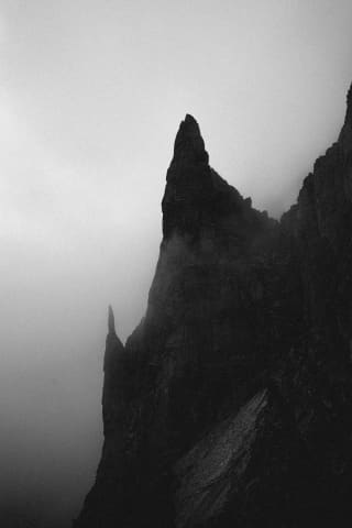Mist Swallowing A Tatras Spire
