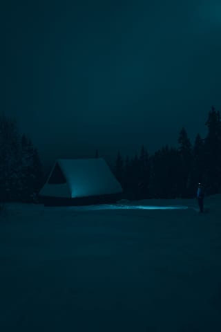 Hut in Olczyska Polana