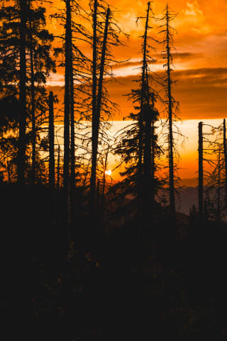 Sunset in Boczań