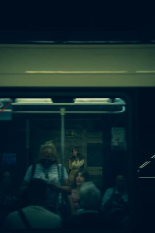 Czekając na tramwaj