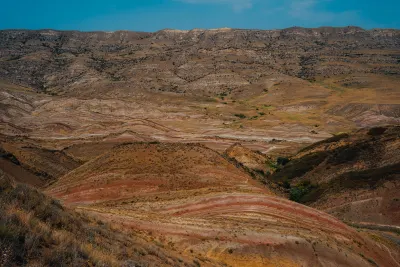 Vast Arid Landscape of the Painted Hills