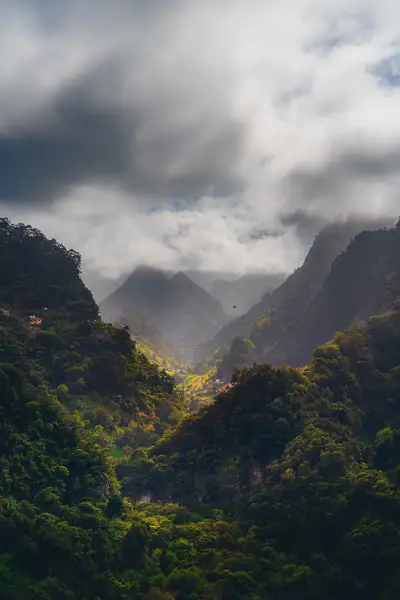 View from road near Santana