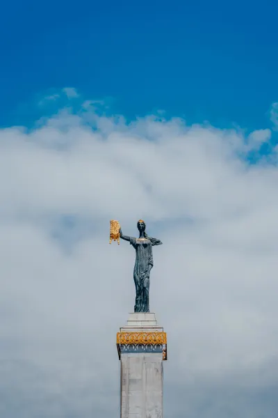 The Medea Monument with the Golden Fleece, Europe Square, Batumi