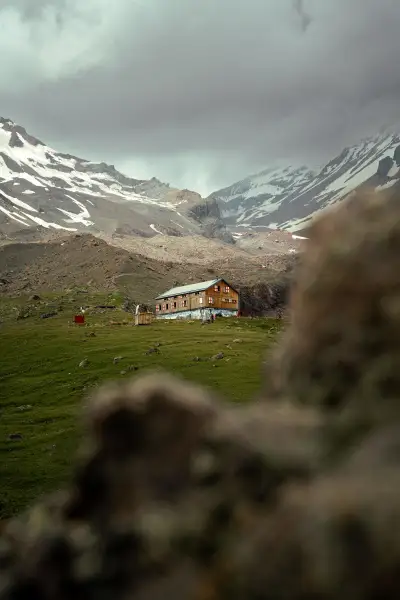 The Ascent to the Mountain Base Camp