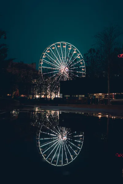 Ferris wheel at the fair