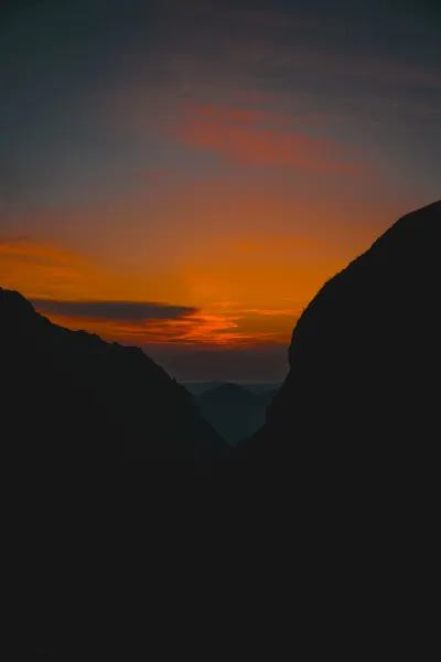 Sunrise from Dolina Pięciu Stawów