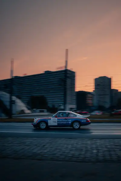 Porsche Rally Car