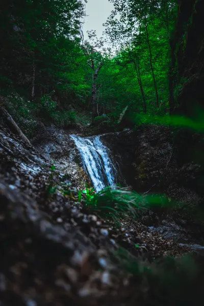 Small waterfall in Jánošíkové diery